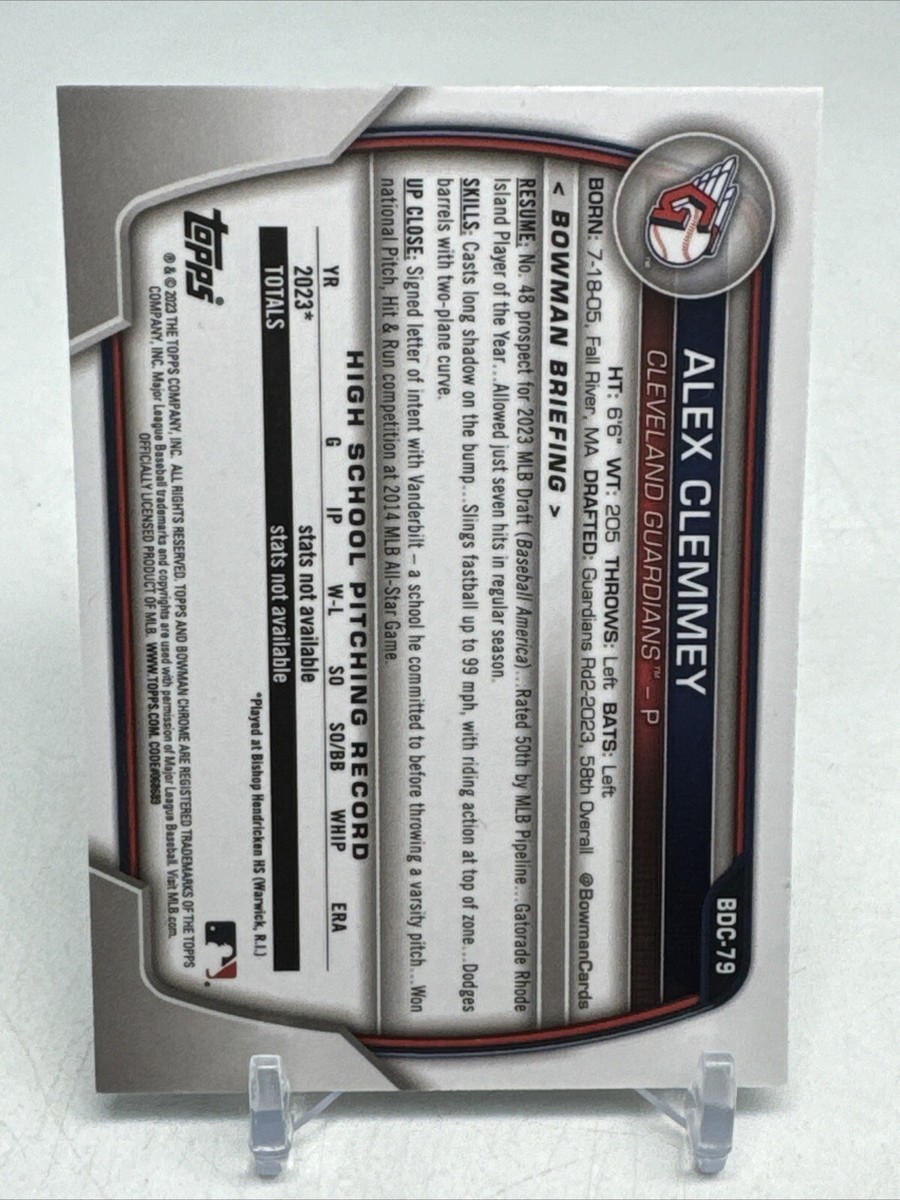 『032c』1st Issue（創刊号） 限定2,500部 Alex Clemmey 2023 Bowman Chrome 1st #BDC-79 Washington