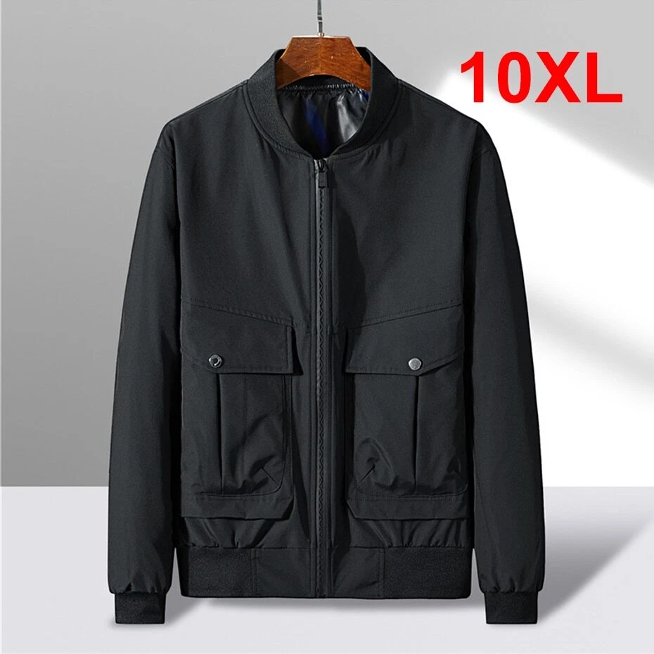 Jackets Men Jackets Coats Male Baseball Jacket Windbreaker 10XL eBay
