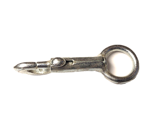 B7600321 Campbell 3/4'' Rigid Eye Snap Quick Round Eye #125 ZINC FINISH - Picture 3 of 5