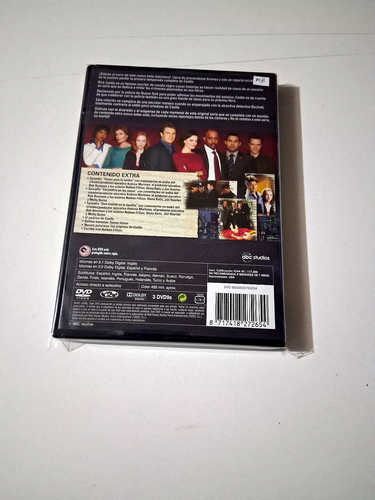 DVD "CASTLE 1 PRIMERA TEMPORADA COMPLETA" 3DVD NATHAN FILLION - Imagen 2 de 2
