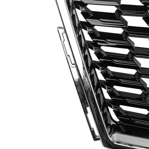 Black Front Bumper Grille Mesh For Cadillac SRX 2010-2016 2011 2012 - Foto 15 di 17