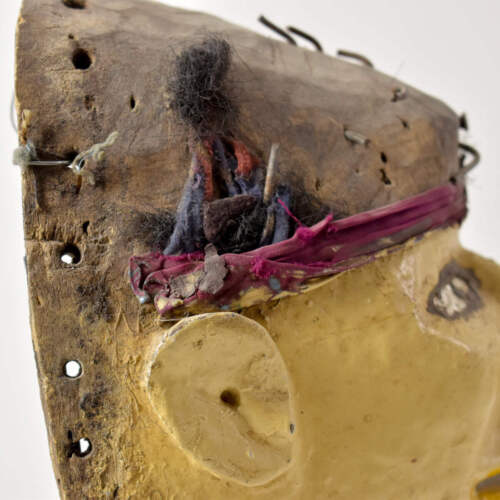 Ibibio Eket Mask With Hair And Nails Cross River Nigeria Sidley Collection - 第 9/11 張圖片