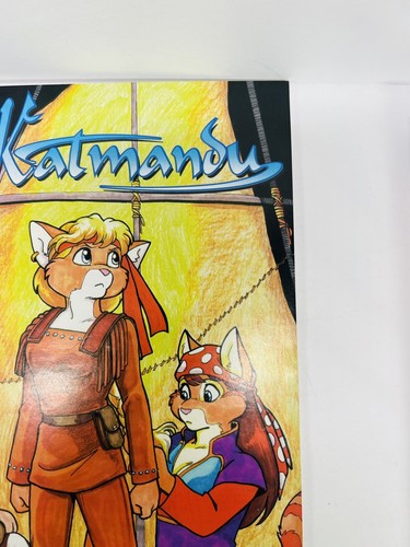 Katmandú #6 (1995) en muy buen estado prensa antártica antropomórfica peluda madura - Imagen 9 de 9