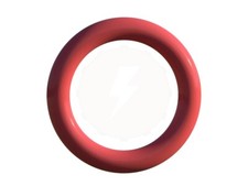 #209 Silicone O-Ring - 15/16" OD X 11/16" ID X 1/8" Cross Section - 70 Duro