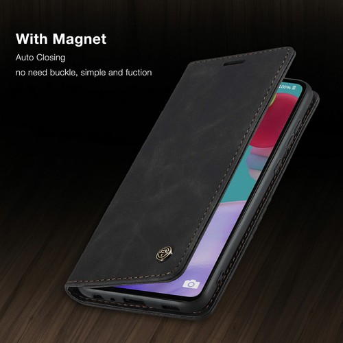 For Samsung Galaxy A73 5G A50 A33 Flip Wallet Leather Stand Magnetic Phone Case - Picture 3 of 42