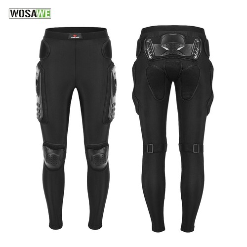 Pantalón de Ciclismo Shell EVA Almohadillas Elásticas Descenso Montar Protección de Cadera Transpirable - Imagen 3 de 13