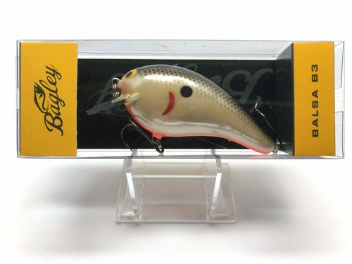 Bagley Balsa B3 BB3-SD Shad Color New in Box Old Stock-Discontinue Bait!