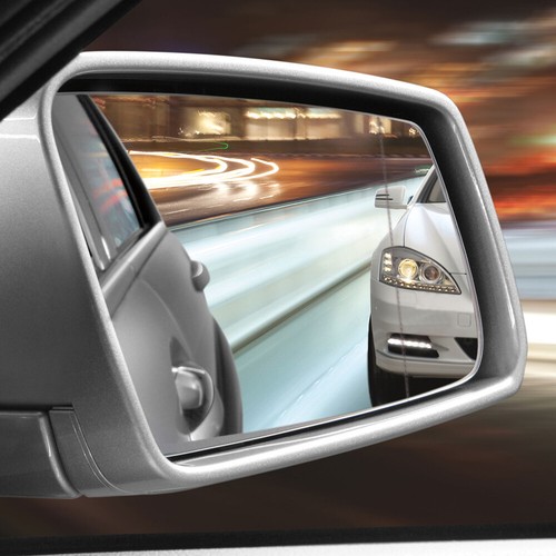 Pair Side Heated Wide Angle Wing Mirror Glass For MERCEDES C-Class W204 2009-12 - Picture 5 of 9