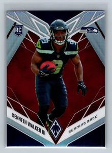 2022 Panini Phoenix Kenneth Walker III Red #118 #/250 Seattle Seahawks