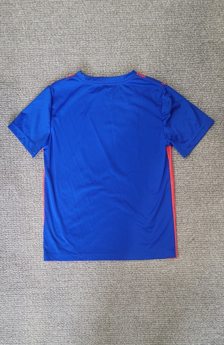 FBC Barcelona Crest Logo Jersey Shirt Boys Size M Medium RN