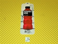 ROYAL VENDORS 660 SODA MACHINE "FRUIT PUNCH POWERADE" 20oz BOTTLE VEND LABEL