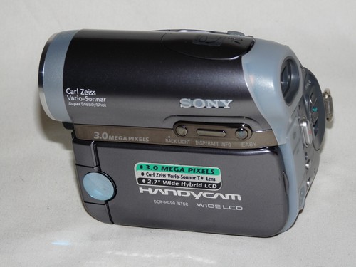 Sony DCR-HC90 MiniDv Mini Dv Cámara Estéreo Videocámara Reproductor VCR Transferencia de Video - Imagen 3 de 8