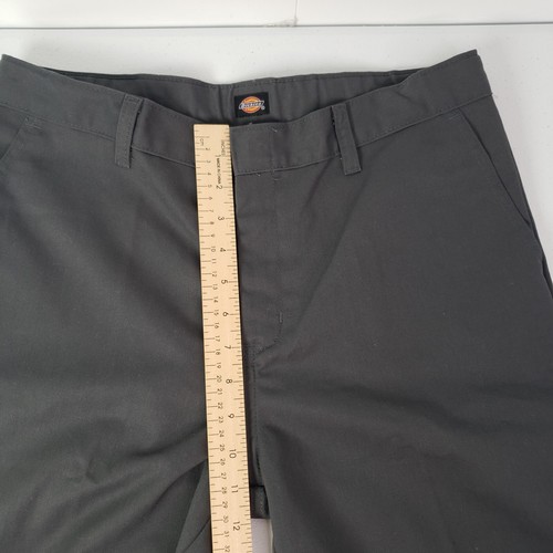 Dickies Gray Boys Flex Waist Classic Fit Straight Leg Flat Front Pants Size 20 - Picture 4 of 9