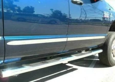 fit:2006-2009 Dodge Ram Mega Cab Flat Body Side Molding Trim 1.5"
