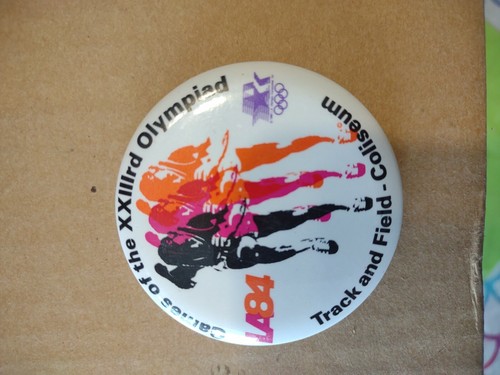 Olympic LOS ANGELES 1984 GAMES OF THE XXIII SET LF 3 BUTTON PINS. Free Shipping - Picture 3 of 4
