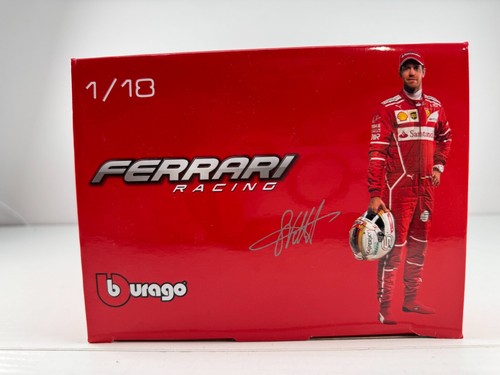 Bburago S Vettel SF70H F1 Formula 1 Ferrari Racing Shell 1/18 Scale Diecast - Picture 4 of 9