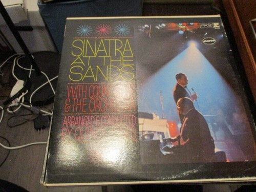 Frank Sinatra; Sinatra at the Sands with Count Basie arranged by Quincy Jones lp - Imagen 1 de 11