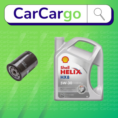 Service Kit Hyundai Getz 1.5 CRDi Diesel 2003-2005 Oil Filter Shell Oil 5W-30