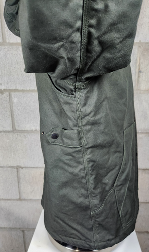 Youth XL (16/18) Carhartt Full Swing Hooded Full Zip Snap Jacket Brown - Picture 10 of 21
