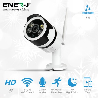 Smart WiFi Outdoor Bullet IP Kamera, 1080P HD