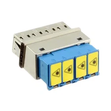 1061230650 Coupler Fiber Optic Connector Receptacle LC-LC 4-PLEX :RoHS