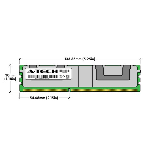 32GB 4Rx4 PC3L-10600L LRDIMM Supermicro B9DRG-E H8SGL X9DBU-3F X9DRFR Memory RAM - Picture 3 of 5