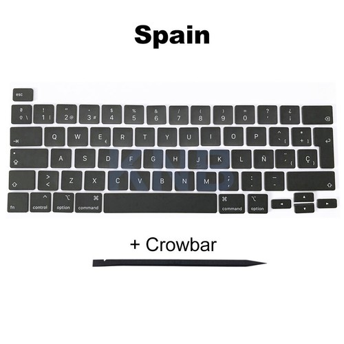 US UK EU Schlüssel Tastenkappen für Macbook Pro Retina 13"" 16"" A2141 A2289 A2251 2019 2010 - Bild 3 von 17
