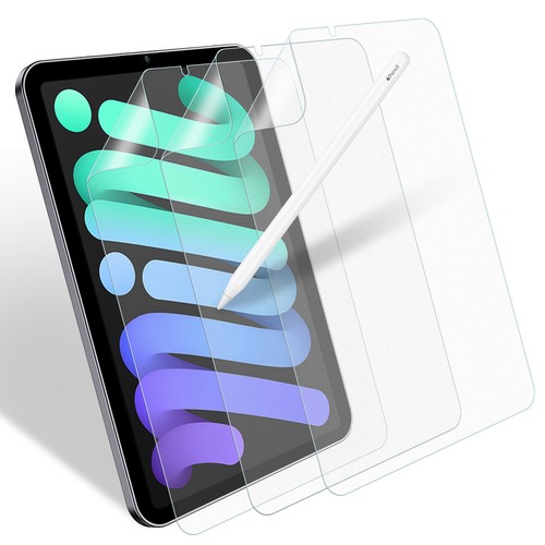 Anti-Glare Anti-Fingerprint Matte Films 3PACK for iPad Mini 6 Screen Protector - Picture 1 of 11