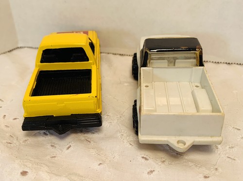 Vintage Dr. Pepper chevy truck & Police Ford Truck Toys. Set Of 2 - Picture 6 of 12