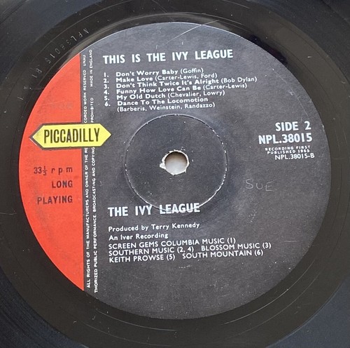 The Ivy League - This Is The Ivy League 1965 Piccadilly Records vinyl LP - Picture 4 of 4