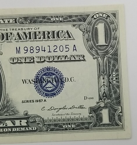 3 Note Lot $1 (1957A Silver Cert) $2 (1963 Red Seal) $5 (1963 Red Seal) #795 - Picture 5 of 20