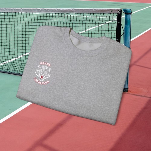 Aryna Sabalenka Tiger Tennis Sweatshirt | Tennis Sweatshirt | Tennis Player - Picture 8 of 13