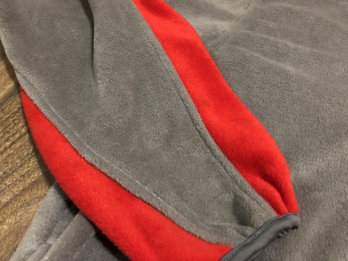Giacca pullover Chicago Blackhawks NHL Hockey Blueline grande grigio e rosso - Foto 2 di 10