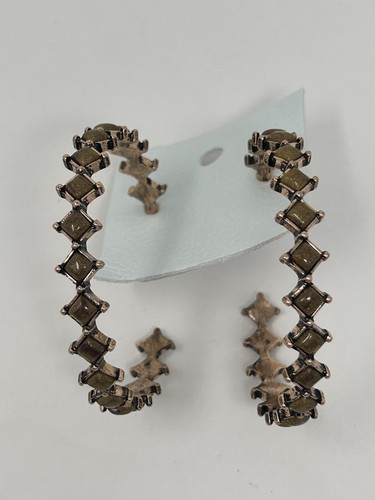 Free People Carmella Hoops NWT $38 - Picture 8 of 10