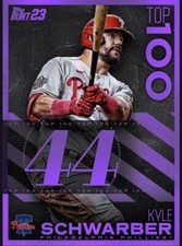 [DIGITAL] Topps Bunt - Kyle Schwarber #44 - Top 100 23 S1 - Neon
