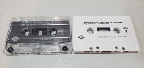 DJ Jazzy Jeff Fresh Prince HOMEBASE RING MY BELL Cassette Jive Rap Hip Hop Tape - Picture 5 of 5