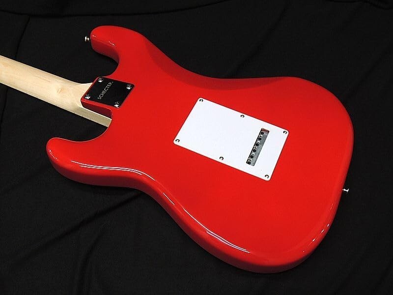 SCHECTER OL-ST-DH DRD M Stratocaster Type Large Head Dakota Red