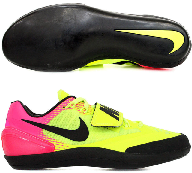 Nike Zoom Rotational 6 Shot Put Discus Track Throw Shoes Blue SZ ( 685131-446 ) | eBay