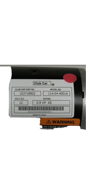 GENUINE OEM Club Car Starter Generator #103718802 #103678502 For FE290 & FE350 GENUINE OEM Club Car Starter Generator #103718802 #103678502 For FE290 & FE350