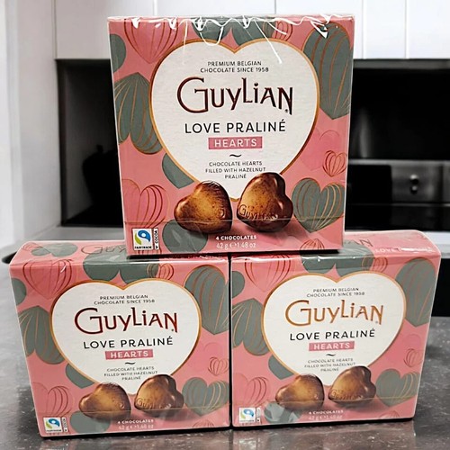 Guylian Love Praliné Corazones de Chocolate 42g Cajas Avellana Belga Regalo Golosina - Imagen 11 de 17