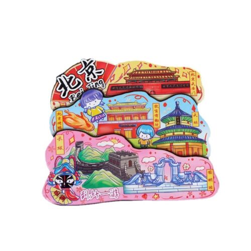 Pegatinas para refrigerador de imanes de ciudad china recuerdos de viaje decoración del hogar - Imagen 47 de 61