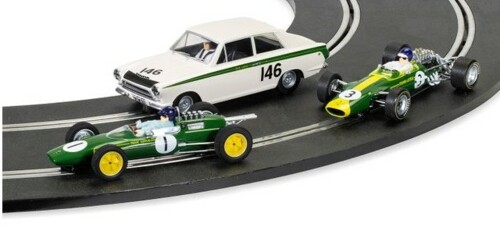 SCALEXTRIC 1/32 JIM CLARK COLLECTION TRIPLE PACK SINGLE SEATER C4395A - Picture 1 of 1