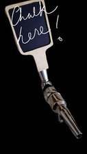  Stainless steel Beer/ Keg faucet nozzle with chalk tap handle 