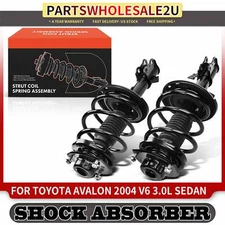 2x Front L&R Complete Strut Coil Spring Assembly for Toyota Avalon 2004 V6 3.0L