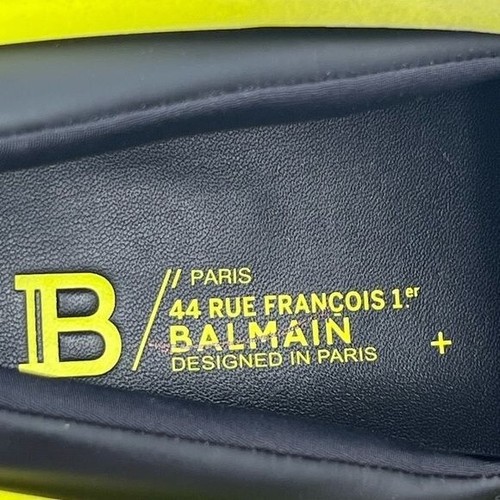 Balmain Unicorn Neoprene Metallic Mesh Sneakers - Picture 12 of 13