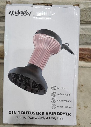 Diffuser Hair Dryer for Curly Hair: Professional 2 in 1 Diffuser & Hair - Picture 11 of 11