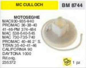 Puleggia avviamento MCCULLOCH motosega Mac 538 540 545 730 735 R160411