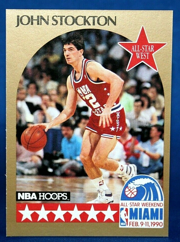 ストックトン John Stockton 8枚,25枚限定 サインカード 2枚