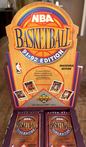 1991-92 UPPER DECK NBA Basketball (Inaugural Edition) PACK 12 Cards MUTOMBO RC!? - Bild 3 von 19