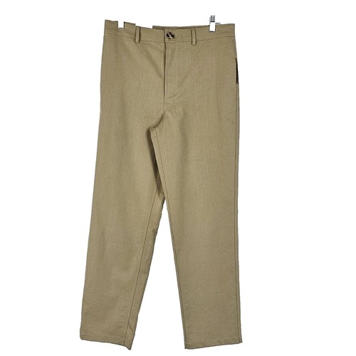SSZ 暖簾 CHINO PANTS XL Men's No Iron Traditional Fit Plain Front Chino Pant | Lands